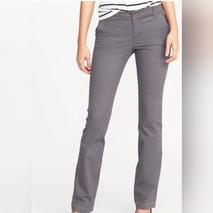 Women Mid-Rise bootcut khakis